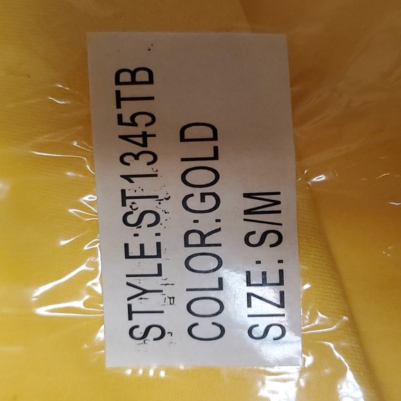 Julia Just Vibing Seamless Zip Up Legging Set - Yellow Size S/M - Picture 8 of 10